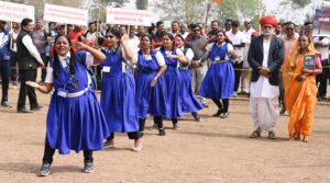 ZP employees gave social message through live performances