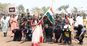 ZP employees gave social message through live performances