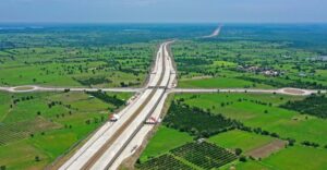Block on Samriddhi Highway for gantry