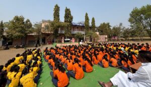 On the occasion of Shiv Jayanti, Dr. Gayatritai Sawji's inspirational lecture on Shiva at Varud Budruk:
