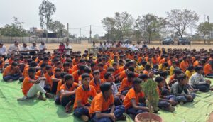 On the occasion of Shiv Jayanti, Dr. Gayatritai Sawji's inspirational lecture on shiva at varud budruk