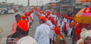 Grand procession of Chhatrapati Shivaji Maharaj in Dhad