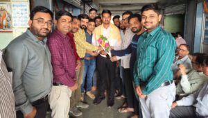 Proud felicitation ceremony in Dhad area on the auspicious occasion of Shiva Jayanti