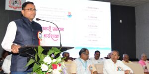 District Collector Dr. Kiran Patil enthusiastically inaugurated the farmer awareness workshop