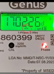 Smart meters have arrived, if electricity bill is not paid, supply will be cut off