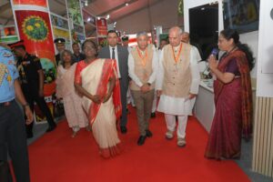 A glimpse of the AYUSH revolution: President Draupadi Murmu experienced the grand health exhibition in Shegaon