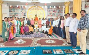 Shiv Jayanti in full swing at Dhammagiri Buddha Vihara