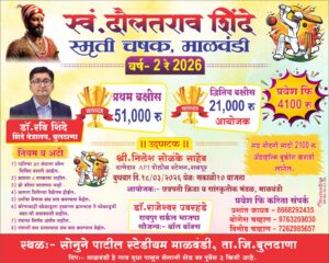 Late Daulatrao Shinde Memorial Cricket Tournament at Malwandi