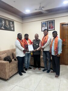 Engineer Sharad Kharat Appointed as District Organization Contact Chief for the RPI (Athawale Faction) in Buldhana District.