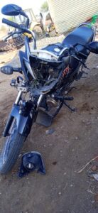 Santosh Ugale, a farmer from Malkapur Pangra, sustained serious injuries after falling into a stream from a bridge. 