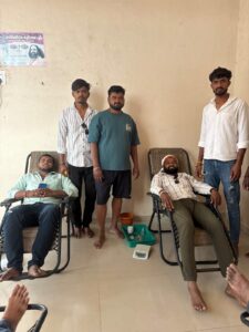 Grand Blood Donation Camp in Sagwan