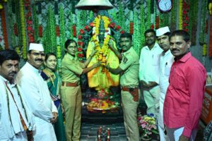 A Grand Celebration of the Birth Anniversary of Lord Rama at the Holy Site of Keshav Shivani.