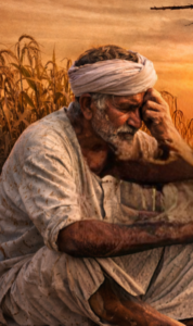 Three farmers consumed poison in front of land records staff