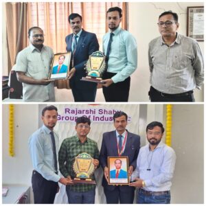 Jijau Gyan Mandir receives the District-Level First Prize from the Sports Department.