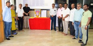 Tributes paid to Mahatma Jyotiba Phule at the Collector's Office.