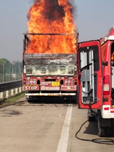 The Burning Truck on Prosperity!