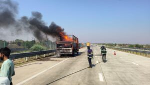 The Burning Truck on Prosperity!