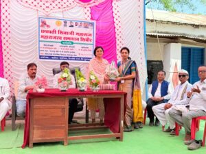 Spontaneous Response from the Malkapur Pangra Revenue Circle to the Chhatrapati Shivaji Maharaj Revenue Grievance Redressal Camp.