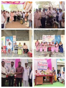 Spontaneous Response from the Malkapur Pangra Revenue Circle to the Chhatrapati Shivaji Maharaj Revenue Grievance Redressal Camp.