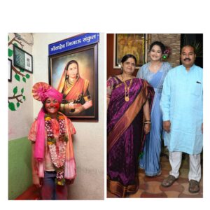 District Chief Jalinder Budhvat's Daughter at the Mantralaya