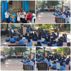 Tribute paid to Dr. Babasaheb Ambedkar at Malwandi on the occasion of his 135th birth anniversary.