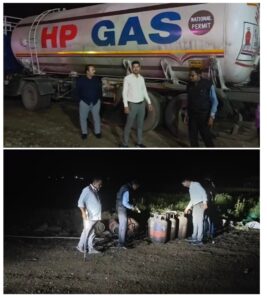 Gas mafia busted in Chhatrapati Sambhajinagar