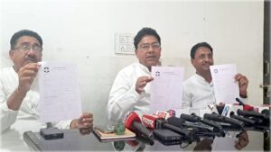 Will interact with party workers for the selection of the District President.