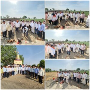 Development Initiatives Launched in Dhamangaon: Groundbreaking Ceremony for Works Worth ₹20 Lakhs Concluded with Great Enthusiasm.