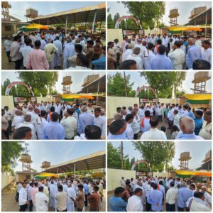 Development Initiatives Launched in Dhamangaon: Groundbreaking Ceremony for Works Worth ₹20 Lakhs Concluded with Great Enthusiasm.