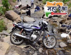 Two killed after two-wheeler falls into drain
