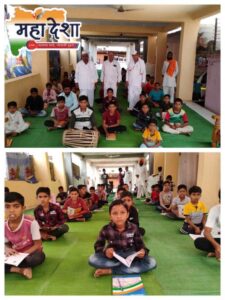 The Gajanan Maharaj Sansthan in Bibi upholds a 21-year unbroken tradition of carrying the torch of moral values.