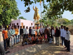 Shivrajyabhishek Day celebration at Malkapur Pangra