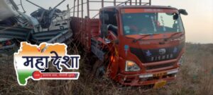 Horrific accident on Samruddhi Mahamarg; driver critically injured