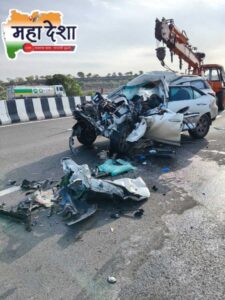Doctor couple dies in accident on Samruddhi Expressway