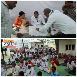 A new direction for the development of Palaskhed Nagola through MLA Sanjay Gaikwad's 'MLA Visits the Village' campaign.