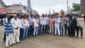 Congress launches a fierce protest in Dhad against Neet.