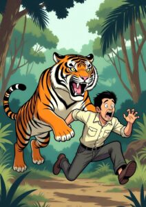 Herdsman critically injured in tiger attack at Ambabarva Sanctuary