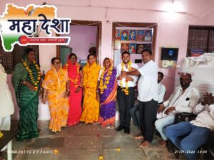 Victory of unity in Tadshivni Gram Panchayat.