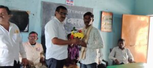 Formation of a new School Management Committee at the Zilla Parishad Higher Primary School in Kanka Bk., Taluka Mehkar.