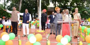 All-round progress of Buldhana district: Guardian Minister Makarand Patil's statement on the 80th Independence Day.