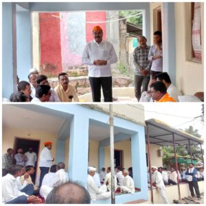 Grand felicitation of Shiv Sena District Chief Jalindar Budhwat at Girda.