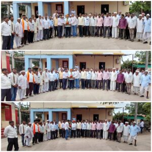 Grand felicitation of Shiv Sena District Chief Jalindar Budhwat at Girda.