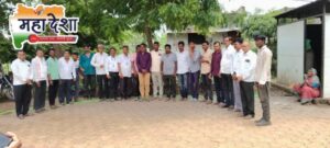 Formation of a new School Management Committee at the Zilla Parishad Higher Primary School in Kanka Bk., Taluka Mehkar.