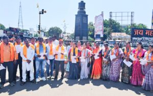 Farmers in distress due to a fifty-day dry spell.