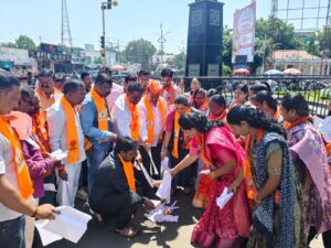 Farmers in distress due to a fifty-day dry spell.