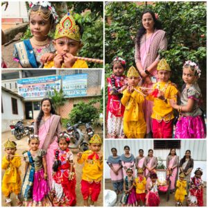 Grand Celebration of Shri Krishna Janmashtami at Devidasrao Ghorpade International School