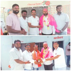 New leadership selected for the Management Committee of Deulgaon Mahi Z.P. Primary School No. 2.