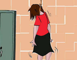 A young woman ended her life after breaking her promise.