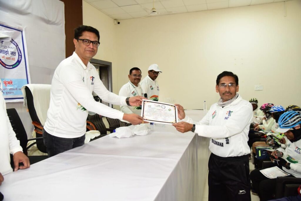 30-kilometer cycle rally for voter awareness