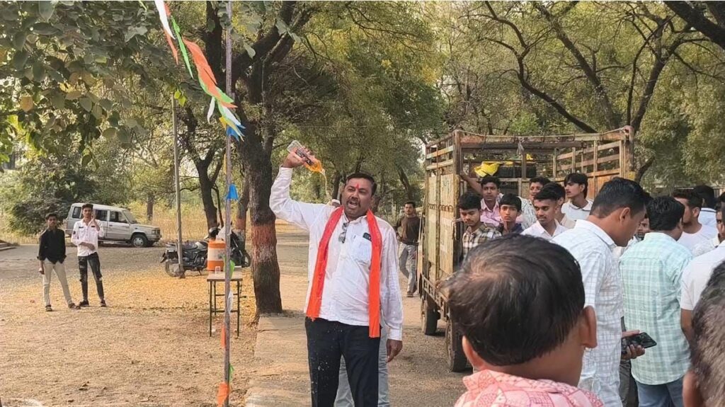 Self-immolation attempt